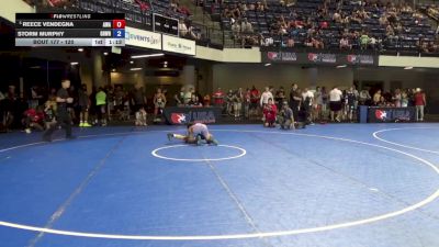 120 lbs Champ. Rd Of 16 - Reece Vendegna, Askren Wrestling Academy vs Storm Murphy, Grindhouse Wrestling