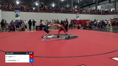 61 kg Round Of 16 - Cory Land, Panther Wrestling Club RTC vs Jake Hockaday, Contenders Wrestling Academy