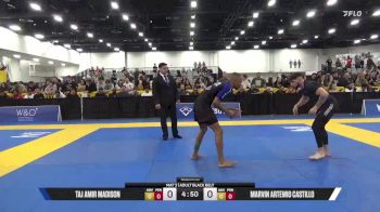 Marvin Artemio Castillo vs Taj Amir Madison 2025 World IBJJF Jiu-Jitsu No-Gi Championship