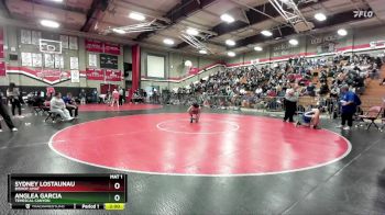 155 lbs Champ. Round 2 - Anglea Garcia, Temescal Canyon vs SYDNEY LOSTAUNAU, Bishop Amat