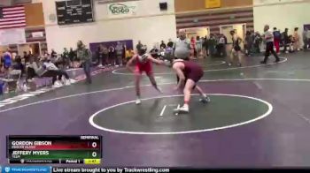 120 lbs Semifinal - Gordon Gibson, Mercer Island vs Jeffery Myers, Yelm