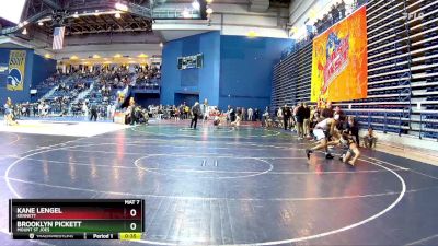 144 lbs Cons. Round 4 - Brooklyn Pickett, Mount St Joes vs Kane Lengel, Kennett