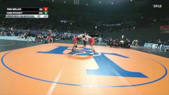 5A Boys 285 lbs Cons. Round 2 - Liam Puckett, Ashland Boys vs Finn Mellor, Mountain View Boys