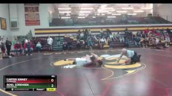 182 lbs 3rd Place Match - Carter Kinney, Stanwood vs Roiel Sorensen, Bremerton