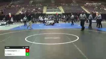 195 lbs Final - Donivan Giangregorio, Calaveras vs Diego Costa, Yucaipa