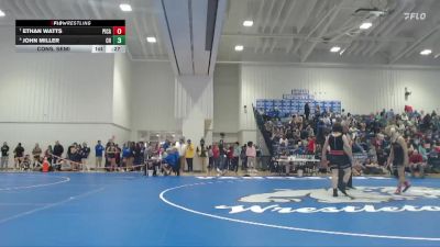 126 lbs Cons. Semi - John Miller, Center Hill High School vs Ethan Watts, Picayune High School