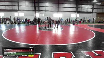 138 lbs Semifinal - Colin Paschke, Kellam Mat Rats Wrestling Club vs Ian Arnett, Kellam Mat Rats Wrestling Club
