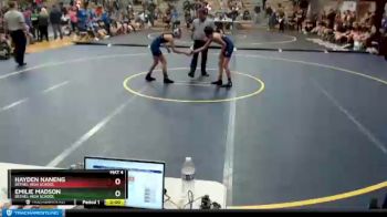 103 lbs Round 2 - Emilie Madson, Bethel High School vs Hayden Naneng, Bethel High School