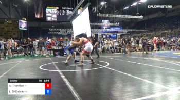 220 lbs Rnd Of 64 - Austin Thornton, Texas vs Louis DeCoteau, North Dakota