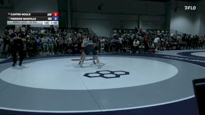 63 kg 3rd Place Match - Carter Nogle, Air Force Regional Training Center vs Pierson Manville, SOUTHWEST WRESTLING CLUB