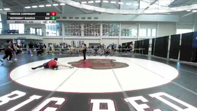 133 lbs Cons. Round 4 - Botensky Bauzile, Hunter vs Trevor Cortright, Oneonta State