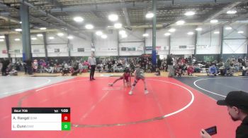 102 lbs Quarterfinal - Arturo Rangel, Dominate WC vs Lucas Dunn, Crater Mat Club