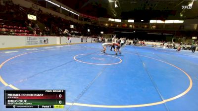 120 lbs Cons. Round 3 - Emilio Cruz, Mountain View Marana vs Michael Prendergast, ALA South