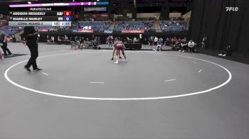 138 lbs Cons. Round 3 - Isabelle Hawley, William Penn vs Addison Messerly, Campbellsville