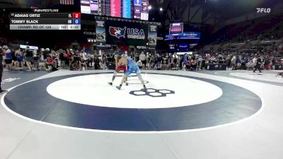 132 lbs Champ. Rd Of 128 - Adaias Ortiz, FL vs Tommy Slack, OH