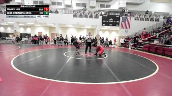 285 lbs Round 1 (16 Team) - Jose Urdaneta Silva, Seckinger vs Emory Hill, Woodward Academy