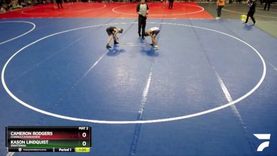 68 lbs Quarterfinal - Kason Lindquist, Owatonna vs Cameron Rodgers, Chaska/Chanhassen