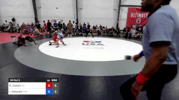 48 kg Rr Rnd 3 - Anthony Ciotoli, Integrity Wrestling Club vs Izaiah Vasquez, Vougar's Honors Wrestling Black