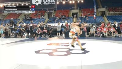 165 lbs Champ. Rd Of 64 - Jasper Johns, Kansas vs Owen Thomas, Iowa