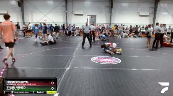 106 lbs Round 3 (4 Team) - Tyler Prinzo, Level Up 2 vs Montero Royal, Reverence Wrestling Club 2