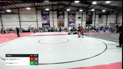 170 lbs Rr Rnd 2 - Michael Celestine, Warriors Wrestling Club vs Grayson Jones, Ground Up USA