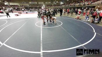 95 lbs Semifinal - Jerricho Munson, Bearcave WC vs Jaxon Moralez, Juggernaut Wrestling Lun