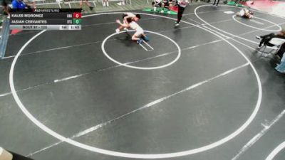 120 lbs Quarterfinal - Kaleb Moronez, Unattached vs Jasiah Cervantes, Beat The Streets-Oxnard