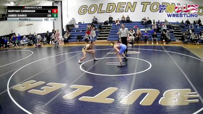 101-116 lbs Round 3 - James Danko, SHWA vs Naryiah Carnahan, Valley