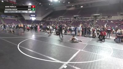 58 lbs Cons. Sub-semis - Ashe Padilla, Juggernaut WC vs Cooper Patch, Montana