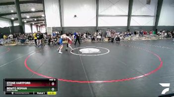 145 lbs 2nd Place Match - Stone Hartford, NWWC vs Benito Roman, Unattached