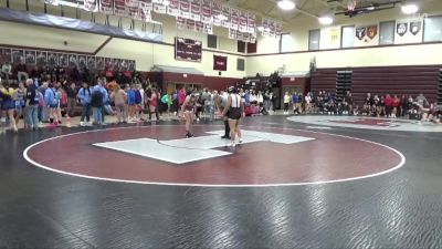 JV-11 lbs 5th Place Match - Layla Knazze, Solon vs Addyson Ratliff, North Linn