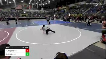 40 lbs Quarterfinal - Traceyn Wagoner, Palisade Little Dawgs vs Cannon Smith, Leadville Mountain Wrestling
