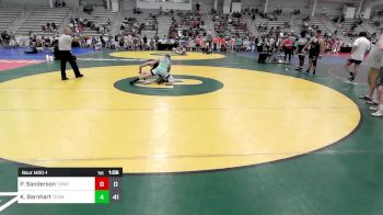 160 lbs Rr Rnd 1 - Paul Sanderson, TNWC Pipa vs Kaden Barnhart, Team Big Dills - SFWC