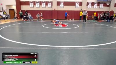 51-55 lbs Round 5 - Mason Payton, Perry Meridian WC vs Spencer Burd, North Hardin WC