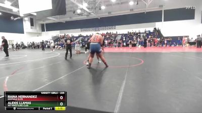 235 lbs Round 1 - Alexis Llamas, 951 Wrestling Club vs Raina Hernandez, Eastvale Elite