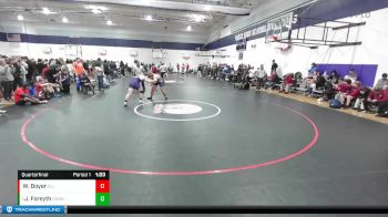 220 lbs Quarterfinal - Jackson Forsyth, Connell vs Wyatt Boyer, Ellensburg