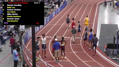 Men's Mile, Finals 4