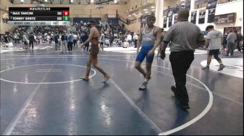 121 lbs Consi Of 4 - Max Tancini, Perkiomen Valley vs Tommy Gretz, Connellsville