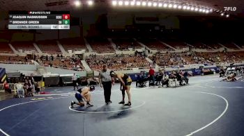 175-D3 Cons. Round 1 - Joaquin Rasmussen, Salpointe Catholic High School vs Brenner Green, Snowflake High School