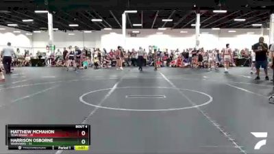 92 lbs Round 2 (4 Team) - Matthew McMahon, Team Smash vs Harrison Osborne, Warhawks