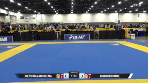 Adam Scott Chance vs Jose Victor Zarate Galeana 2025 World IBJJF Jiu-Jitsu No-Gi Championship