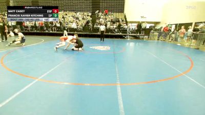 162-H2 lbs Final - Matt Casey, Bethpage vs Francis Xavier Kitching, St. Joe's Prep