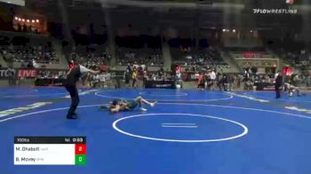 100 lbs Consolation - Maximus Dhabolt, Hammer Time vs Blake Mcvey, Springdale Youth WC