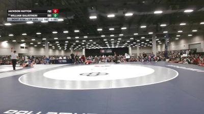 138 lbs Champ. Rd Of 128 - Jackson Hatton, Pinnacle Wrestling Club vs William Balistreri, Hawkstyle Wrestling Club