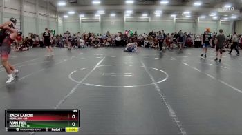 165 lbs Round 2 (8 Team) - Zach Landis, Rebellion vs Ivan Fiel, Scanlan WA