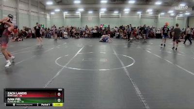 165 lbs Round 2 (8 Team) - Zach Landis, Rebellion vs Ivan Fiel, Scanlan WA