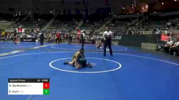 75 lbs Quarterfinal - Noah Bartkowicz, Pinnacle vs Slayden Hunt, Prodigy WC