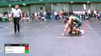 285 lbs Semifinal - Dirk Morley, Northwestern vs Max Vanadia, Michigan State