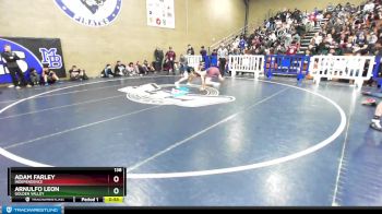 138 lbs Cons. Round 2 - Adam Farley, Independence vs Arnulfo Leon, Golden Valley