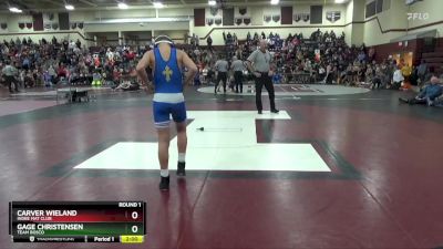 S-9 lbs Round 1 - Gage Christensen, Team Bosco vs Carver Wieland, Indee Mat Club